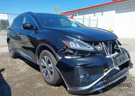 2023 Nissan Murano Sv Intelligent Awd из США, поврежденный, VIN 5N1AZ2BS3PC124028